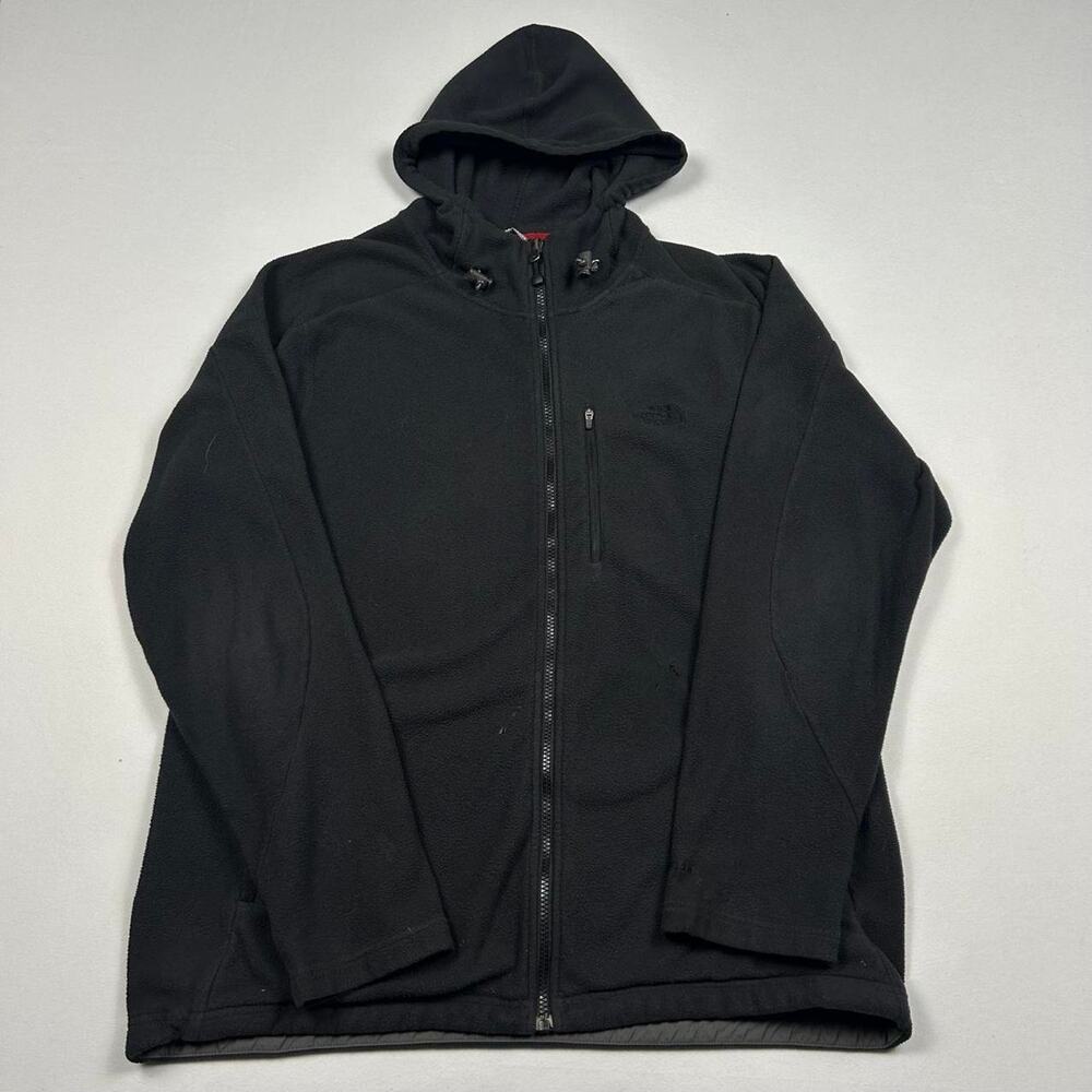 The North Face Black Fleece Zip Up Hoodie
